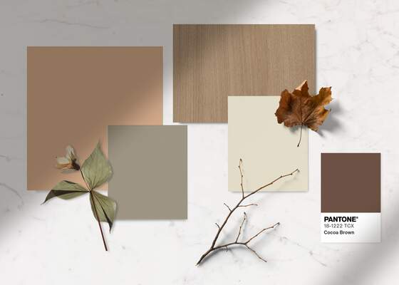 Cucine moderne dai colori caldi