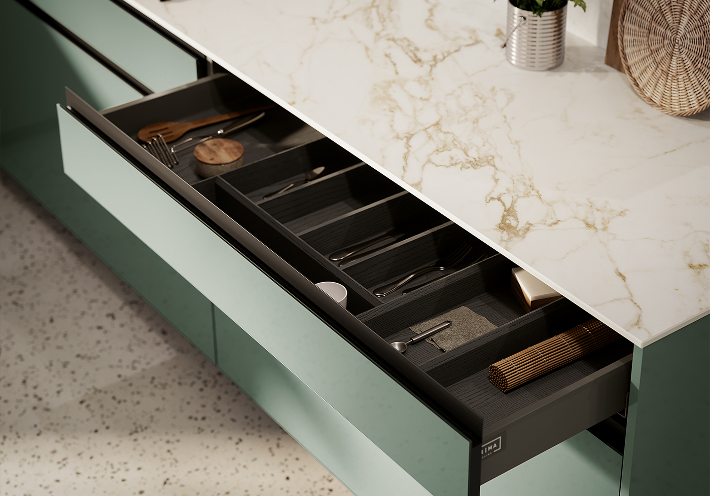 Top in gres stratuarietto dorato.