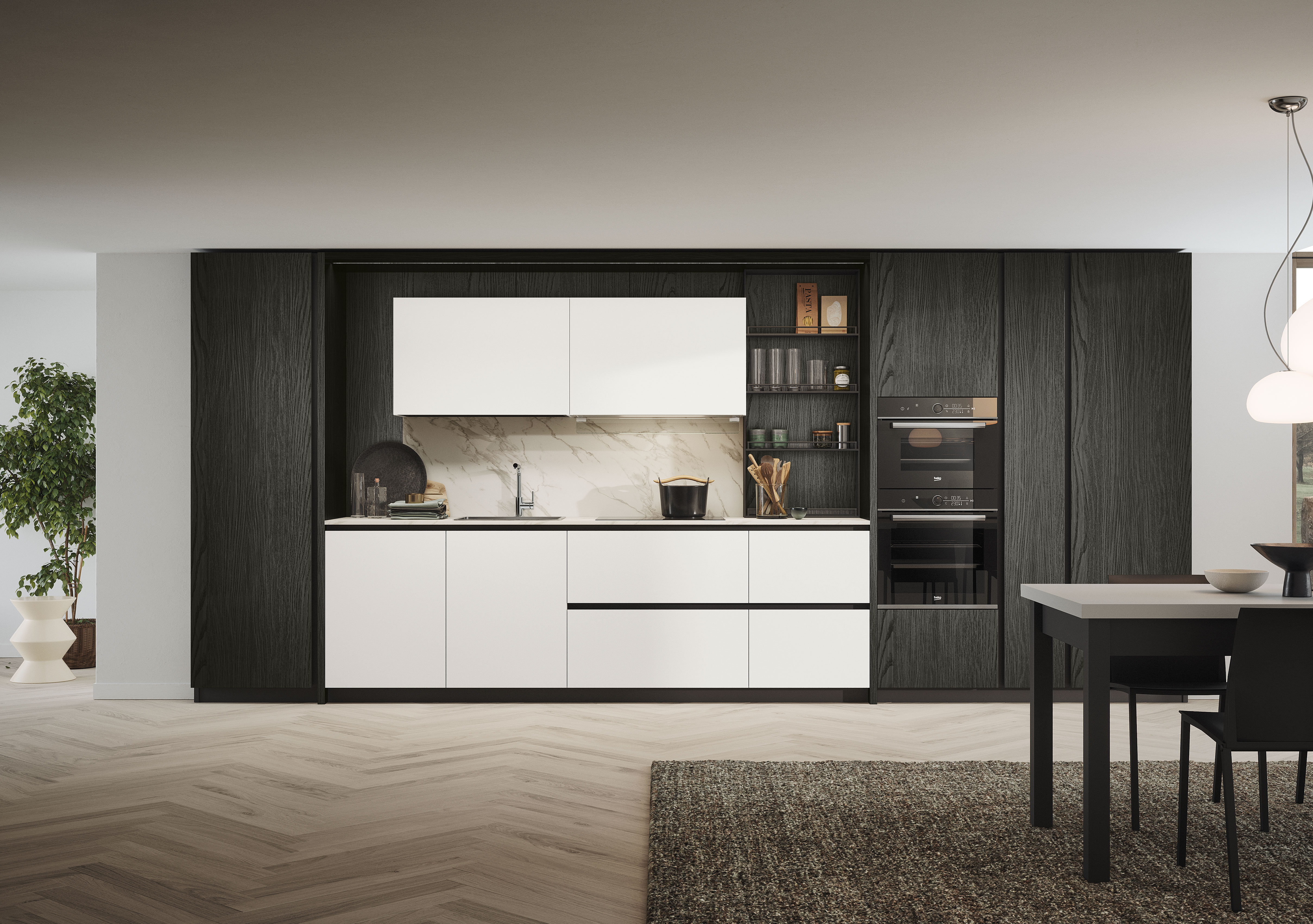 Cucina modello Domino di Prima Cucine.