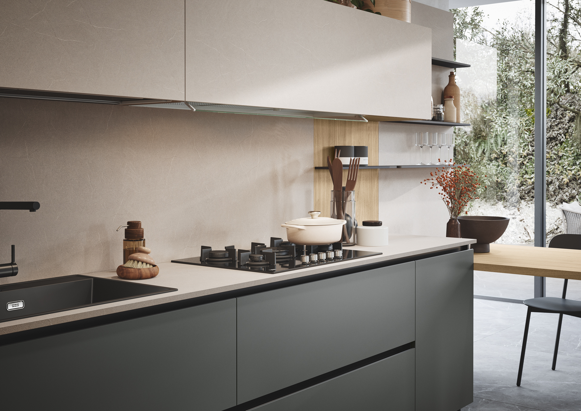 Cucina modello Domino di Prima Cucine.